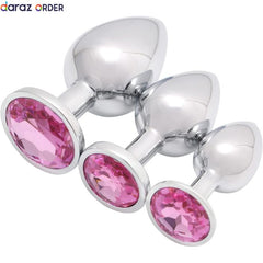 3 Piece Metal Plug Set