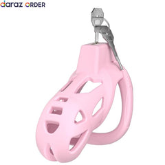 5-Ring Male Chastity Cage with Invisible Lock