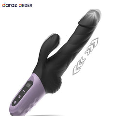 9-Mode Thrusting & Vibrating Dildo