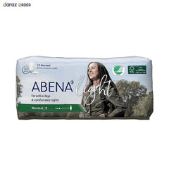 Abena Light NORMAL 3-in-1 Sanitary Pads 12 Pcs