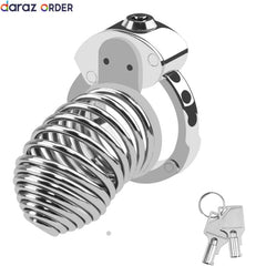 Adjustable Steel Cock Cage 7 Size Fit