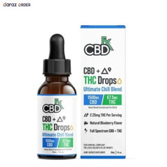 CBD + Delta-9 THC Drops Ultimate Chill Blend 30ml