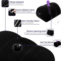 Dildo Mount Inflatable Sex Position Pillow