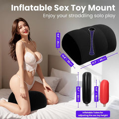 Dildo Mount Inflatable Sex Position Pillow