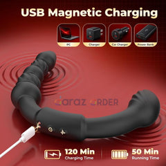 Dual Ended Prostate Massager Vibrator Plug