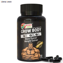 Grow Body Mass Gainer Weight gainer 60 Capsule