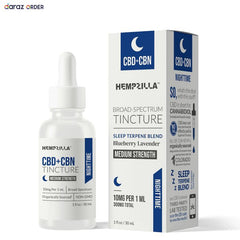 Hempzilla CBN CBD Tincture Nighttime Formula 30ml