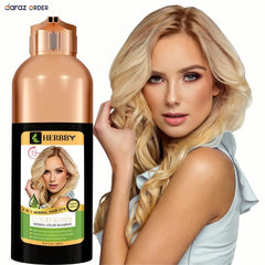 HERBBY Hair Color Shampoo for Gray Hair Coverage Color In Pakistan