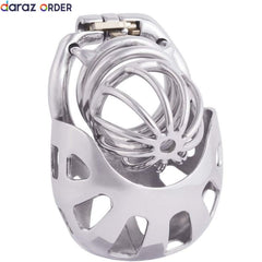 Male Metal Chastity Cage Scrotum Ring Design