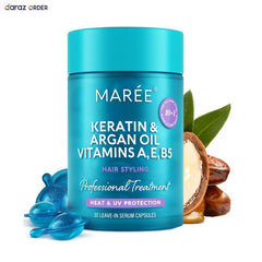MAREE Keratin & Argan Oil Vitamin A, E, B5 In Pakistan