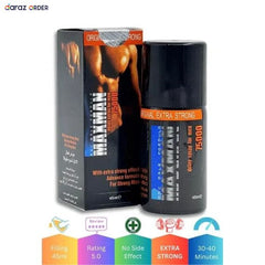 Maxman 75000 Timing Delay Spray 45ml In Pakistan