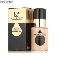 Miss Rose Purely Natural Foundation Liquid 30Ml