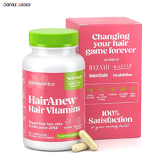 Naturenetics HairAnew Hair Vitamins 60 Capsule In Pakistan