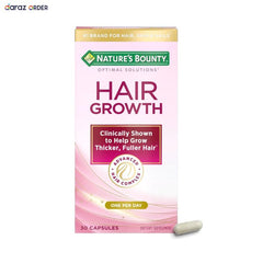 Nature's Bounty Optimal Solutions Hair Growth 30 Capsule In Pakistan