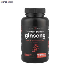 NutraChamps Korean Panax Ginseng 10,650mg
