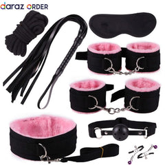 Pink BDSM Bondage Kit for Couples