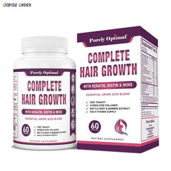 Purely Optimal Complete Hair Growth 60 Capsule In Pakistan