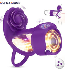 RIDMII 3 in 1 Vibrating Cock Ring In Pakistan