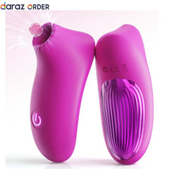 Rose Sucking Vibrator 10 Suction & Vibration In Pakistan
