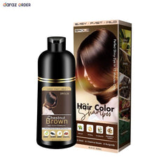 Srolam chestnut Brown Hair Dye Shampoo 500ml In Pakistan
