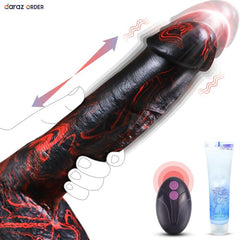 Thrusting Dildo Vibrator Remote Control Sex Toys in Pakistan