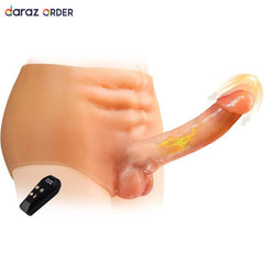 Thrusting Strap-On Vibrator