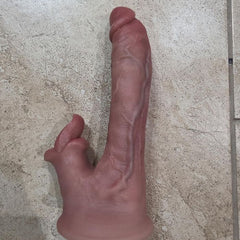 Tongue Realistic Thrusting Dildo Vibrator