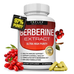 Toplux Nutrition Berberine Extract 60 Capsules In Pakistan - Daraz Order