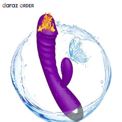 10-Mode Portable Bunny Ears Vibrator