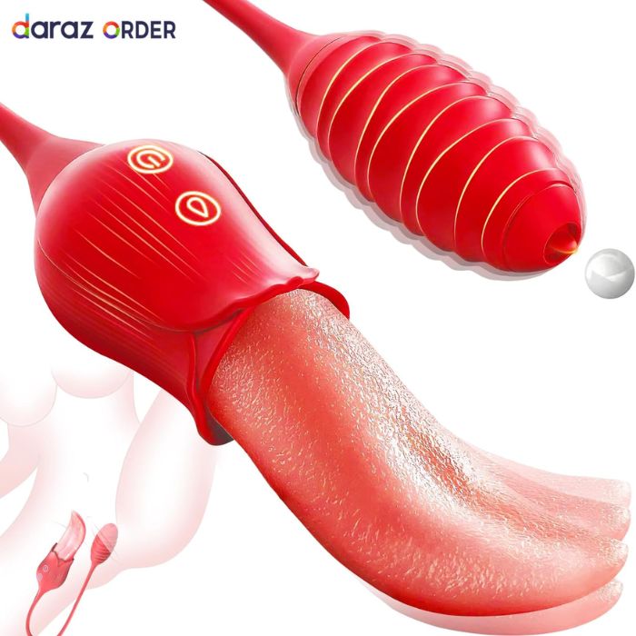10-Mode Rose Tongue Vibrator