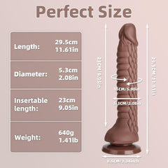 11.6 Inch Dragon Huge Dildo and Anal Prostate