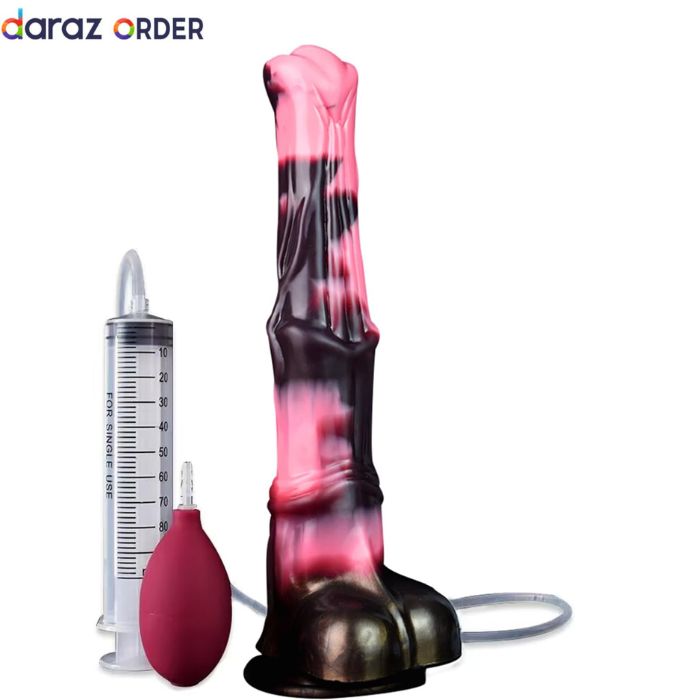12-Inch Squirting Horse Dildo
