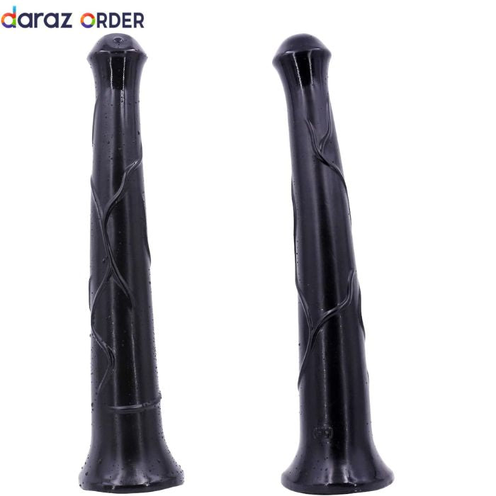 17 Inch Black Horse Dildo Giant Plug