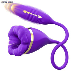 3 in 1 Rose Toy Dildos Vibrator