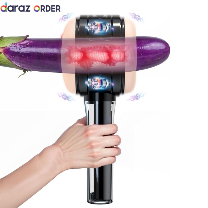 3 in 1 Vibrating Male Masturbator In Pakistan