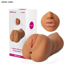 3 in 1 ZEMALIA Male Masturbator Sex Toy