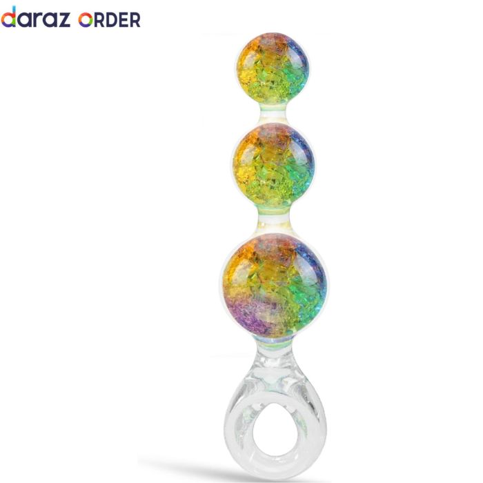 7.48 Rainbow Silicone Anal Beads In Pakistan