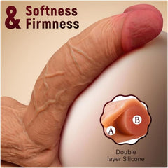 7 Inch Silicone Dildo Sex Toys Anal Plug
