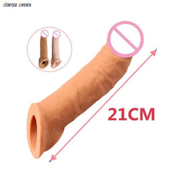 8 Inch Silicon Reusable Condom in Pakistan