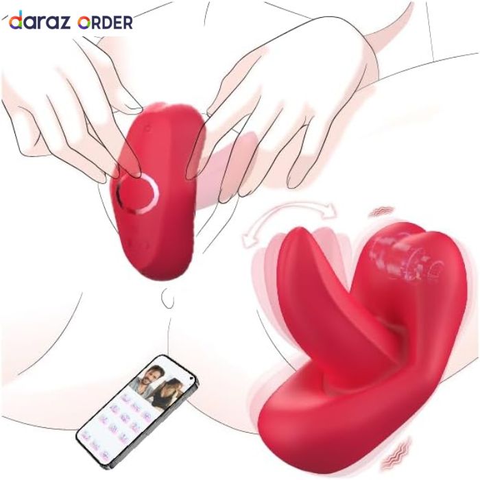 9-Mode Rose Butterfly Vibrator with App Control