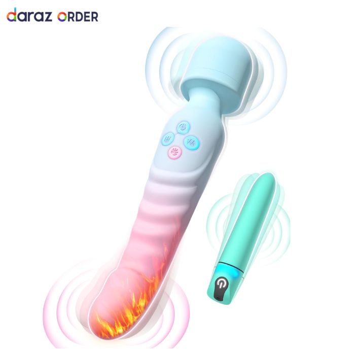 G-Spot Wand & Bullet - Heated 7 Modes