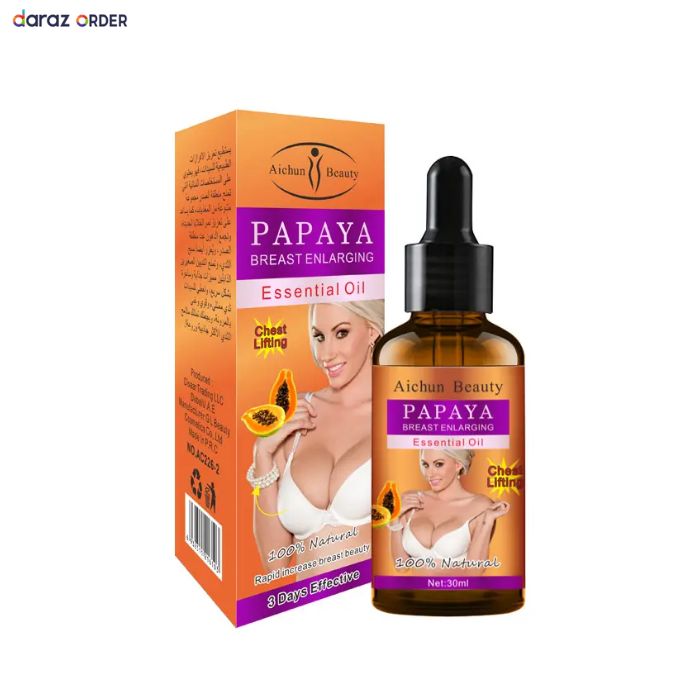 Aichun Beauty Papaya Breast Enlargement Oil In Pakistan