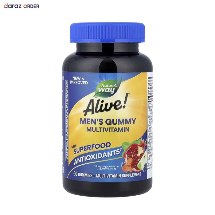 Alive Men Gummy Vitamins 60 Gummies