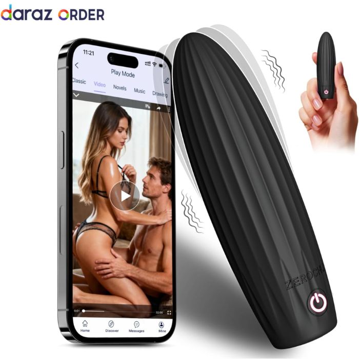App Controlled Mini Vibrator 10 Modes