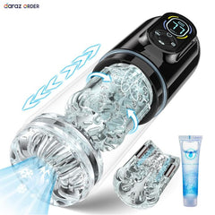 Automatic Male Mastusbafor with 7 Thrusting