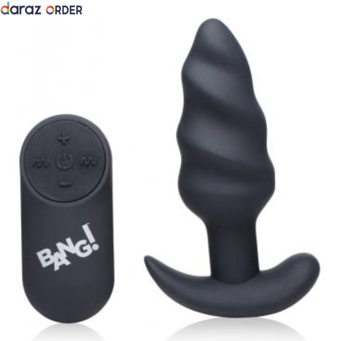 Bang Remote Silicone Vibrator Butt Plug
