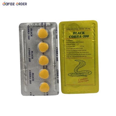 Black Cobra 200mg Tablets In Pakistan - Daraz Order