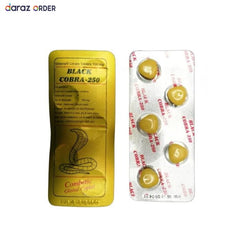Black Cobra 250mg Tablets In Pakistan - Daraz Order