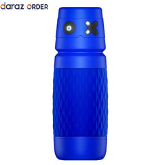 Blue Silicone Male Masturbator 3 Suctions