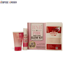 BNB Organic Pink Glow Kit Facewash + Mask + Sunscreen Spf